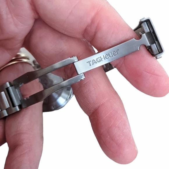 Tag Heuer Diamond Women's watch bezel Aquaracer Authentic Beautiful - Picture 11 of 16